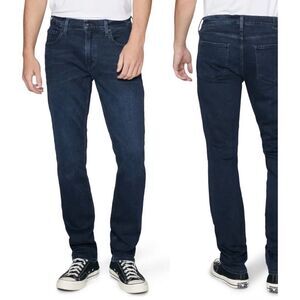 Paige Men’s Federal Blue Jeans M655521-4010 W4010 INKWELL DNM521 Measure Sz 30